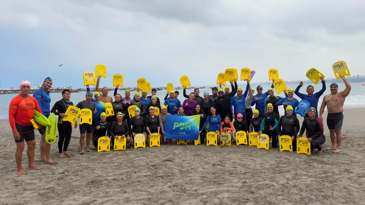 PDR 1 Patas de Rana: aprender a nadar en el mar y natación en aguas abiertas en Barranco